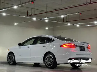  4 Ford Fusion 2017 titanium بحالة الوكالة