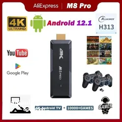  2 TV Box Game Stick 2 en 1 M8 PRO