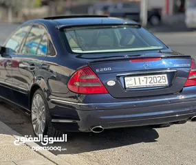  13 مرسيدس E200 2006 بانوراما افنجارد