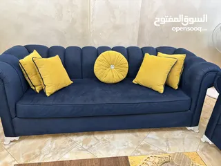  1 طقم كنب فاخر 7 مقاعد