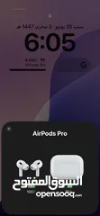  5 سماعات ابل  AirPods Pro اصلية ( مستعملة ) بحالة الجديدة