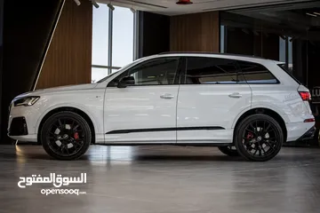  5 أودي Q7 سبورت لاين 2020 4x4 فل ++ / 6+1  AUDI Q7 Sportline 2020 Quattro 4x4 / 6+1