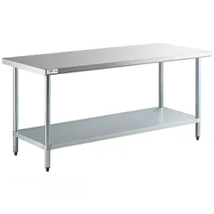  2 stainless steel sink and table