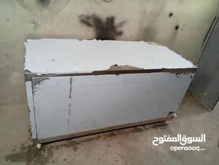  2 طاولات ستانلس عرض مترين ارتفاع 90 عمق 90 سماكه الصاج ميلي واثنين  سعر حرق