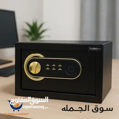  2 سواء بدك خزنة ذكية ببصمة، أو خزنة كلاسيكية بكود ومفتاحين — وفرنالك أفضل 3 خيارات لحماية مصاريك وأغرا