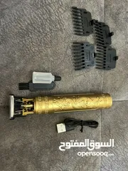  1 ماكينة الحلاقة الذهبية (رجالية ونسائي)