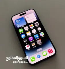  1 Iphone 14 pro black 512gb (UAE version) with Apple care plus