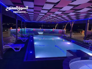  1 كل مايختص ببرك السباحة والشلالات والحمامات التركية والمغربية و الجاكوزي