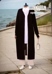  9 Long cardigan, made in Turkey - كارديجان طويل بجيب ، صناعة تركية