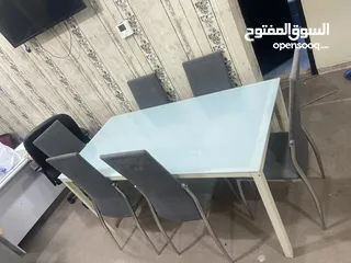  3 طاولة سفره مع 6 كراسي للبيع