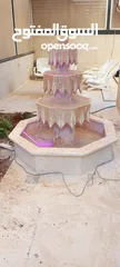  4 نوافير وشلالات وبابكيو احواض زريعه جميع انواع الحجر البناء والديكورات عروض دائما ان شاءالله