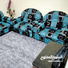  3 كنب 7 مقاعد بحالة جيدة ونضيف +الموكيت