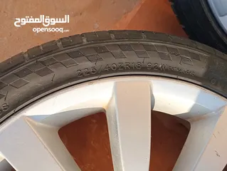  4 جنوط سبور مقاس 18