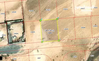  1 قطعة ارض للبيع في ضاحية البستان بمساحة 490.0م