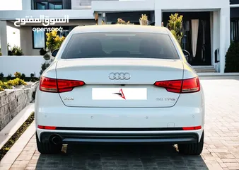  21 Audi A4 2018 - GCC -1.4L S Line - Original Paint- Full Service History-Available n ZERO Down Payment