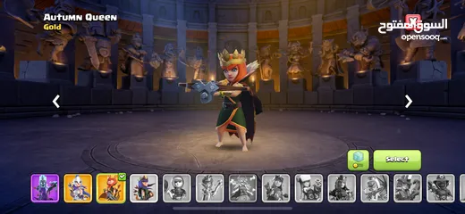  4 TH16 Clash of Clans Maxed Account  All Skins + Max Equipment