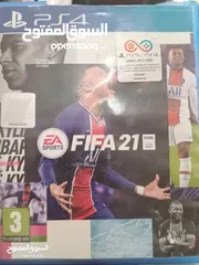  1 CD FIFA 18 + FIFA 21 PS4 للبيع