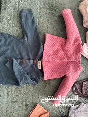  17 ملابس اطفال حديثي الولادة اكثر من 200 قطعة (من عمر صفر لغاية سنة)- ماركات اجنبية