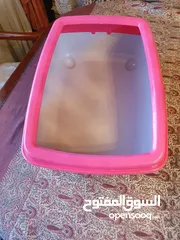  7 ليتر بوكس litter box للقطط ايطالي تركي