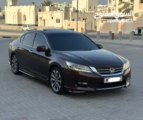  3 HONDA Accord 2014 full option sunroof