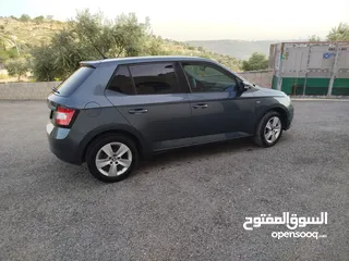  7 سكودا فابيا 2018 جير عادي متور 1000 تيربو بنزين قطارة بنزين كل 100 كيلو 50شيكل تقريباً