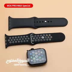  4 Smart Watch W26 noir et bleu