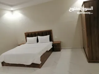  3 للايجار الشهري شقة غرفة و صالة مفروشة بحي الخليج الرياض