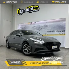  1 هيونداي سوناتا موديل 2021 مع ضمان 3 سنوات