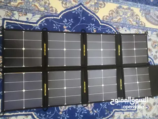  1 لوح شمسي متنقل nitecore جوده ممتازه.. solar pannel