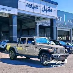  25 2020 Jeep Gladiator Overland  لون بيج مميز ولاول مرة في الاردن