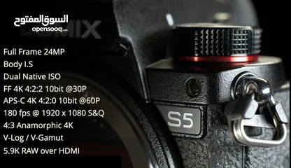  9 Lumix S5 body only