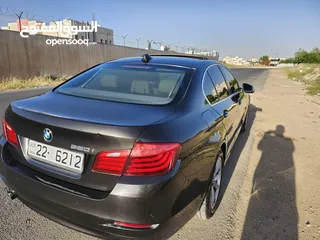 9 BMW 520 موديل2014 فحص كامل فل كامل   ممشى قليل بحالة الوكالة
