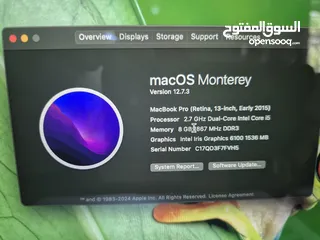  6 MacBook pro 2015