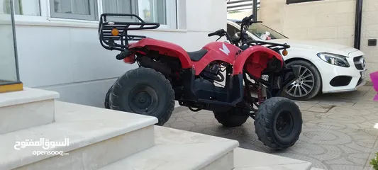  2 دراجة رباعية ATV نوع  250cc قياس 10حجم كبير جير عادي مع ريفيرس