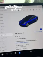  12 Tesla model 3 2022/  تيسلا موديل 3 ممشى قليل جدا فحص كامل