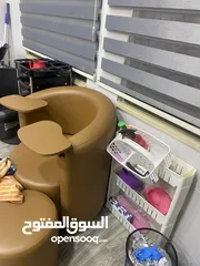  4 عدة صالون ستاتي كاملة للبيع بحال الوكالة