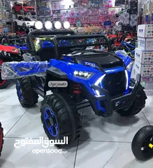  6 BIG BUGGY VOITURE ELECTRIQUE RZR1000 12V 4X4عرض خااااااص   Batterie 12V. Téléco