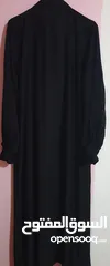  7 عباءه سوداء مستعمل قياس L