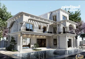  3 نمره392 متر مسموح فيها بناء فيلاه 240 متر +بركه 5عرض في طول 10 متر