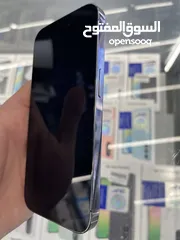  3 Iphone 14 pro 128gb purple used  ايفون 14 برو 128 جيجا مستخدم بحالة الجديد بطاريه 91٪؜