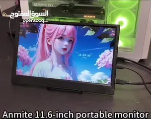  11 PORTABLE MONITOR  شاشة محمولة