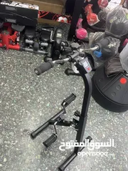  3 تدريب الدراجة والذراع - صف فرص تمارين الذراع والساق - معدات اللياقة البدنية كبار السن - جهاز تمارين