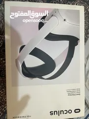  1 Vr Oculus Quest 2 - Elite Strap كفر اصلي جديد غير مفتوح من شركه اوكلس 2