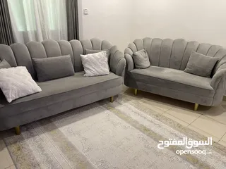  4 Sofa set gray