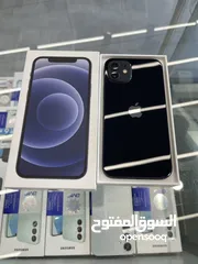  1 Iphone 12 128gb used black  ايفون 12 128جيجا اسود مستعمل بحالة الجديد شرق اوسط