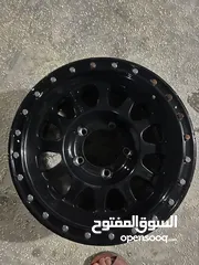  2 جنط  للبيع المنيوم ثلاث فردات 17 خمس براغي