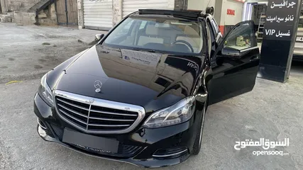  4 مرسيدس E200 2014 كلين تايتل
