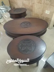  4 أطقم طربيزات