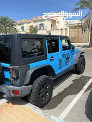  4 Jeep wrangler Unlimited GCC 2017