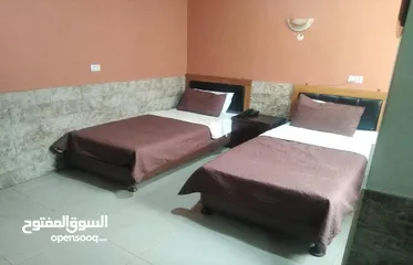  19 غرف فندقية مفروشة للايجار وسط البلد عمان